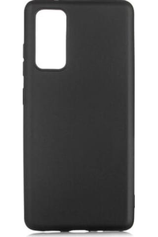 Samsung Galaxy Uyumlu S20 Fe Kılıf Esnek Yapılı İnce Slim Silikon Kapak Ryc/premier Siyah