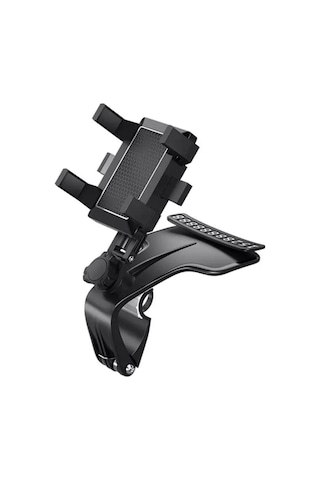 Araç İçi Telefon Tutucu Multifonksiyonel Numaratörlü Klipsli Tutucu