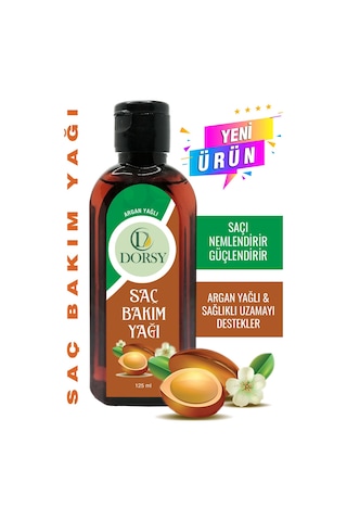 Dorsy Argan Saç Bakım Yağı 125 ML