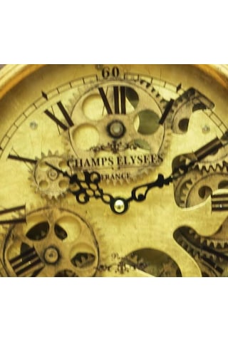 Kenpazar Saat Çarklı Köstek Modeli Duvar Saati Dekoratif Hediyelik çok Renkli