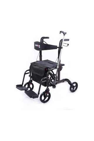 İthal Lüx Ayak Pedallı Alüminyum Rolatör Yürüteç Bz9124a