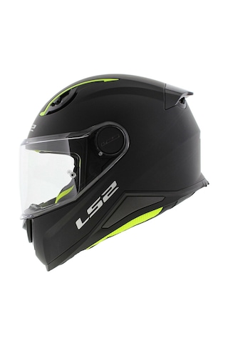 Ls2 FF812 Kid Çocuk Kapalı Motosiklet Kaskı Mat Siyah