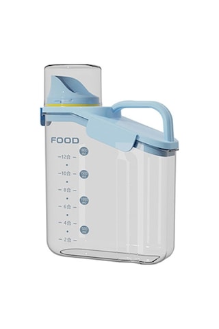 Gqiang Hava Geçirmez Pirinç Saklama Kabı, 2000ml Çift Sızdırmaz