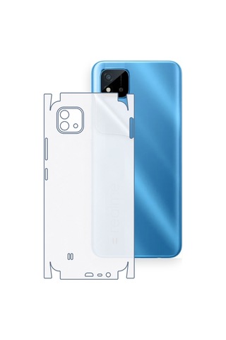 Realme C20 Uyumlu Fullbody Arka Kaplama Hidrojel Koruyucu Film