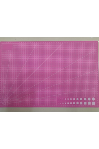 Kesim matı PEMBE renkli A1 60x90 3cm ebatında çift taraflı