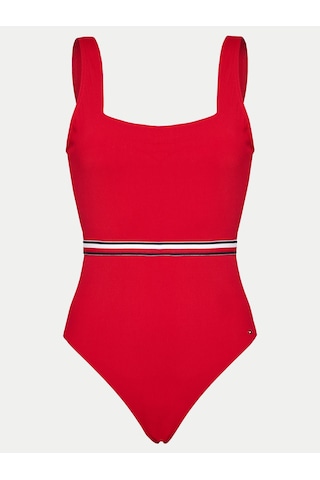 Tommy Hilfiger Tommy Hılfıger Kadın Mayo Uw0uw05295-xlg Uw0uw05295-xlg Kırmızı Kırmızı