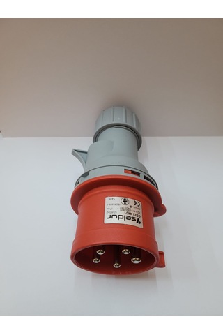 Seldur Indura 5x32 Amper Sanayi Erkek Fiş Cee Ip44 1 Adet