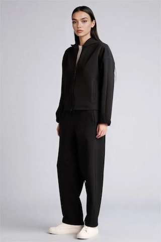 Defacto Baggy Fıt Basıc Düz Skuba Dalgıç Kumaş Pantolon G8157ax26spbk81 Siyah-bk81