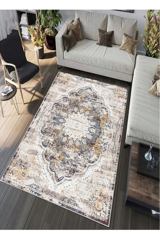 Renkli Kaymaz Tabanlı Halı Yolluk Makinede Yıkanabilir Çok Renkli