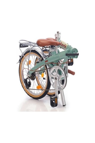 Bianchi Vintage Katlanır Bisiklet Celeste 7v Celeste - Krem