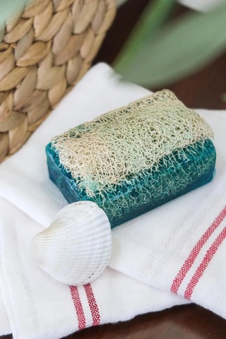 Doğal Kabak Lifli Okyanus Kokulu Sabun 120 Gr. İkili Set