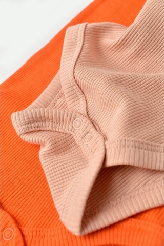 Rebebe Babycosy Modal 2 Li Kısa Kollu Bebek Badi - Bebek Body - Csym1121 (544646200) Turuncu