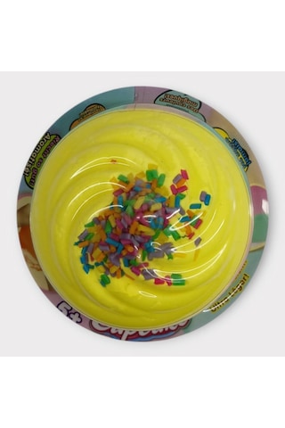Slimy Puffy Cotton 22 Gr - Sarı Slime