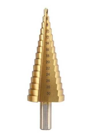 Gfb Kademeli Matkap Ucu Metal Sac Delme 4-30 mm Titan