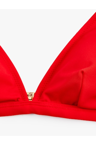 Koton V Yaka Bralet Bikini Üstü Kırmızı 6sak10297mm