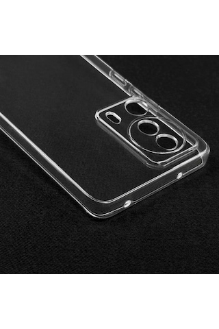 Xiaomi Mi 13 Lite Kılıf İnce Kamera Korumalı Şeffaf Silikon