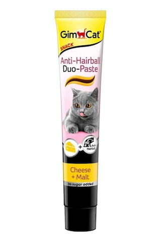 Gimcat Hairball Duo Paste Peynir ve Maltlı Kedi Macunu 50 G Gimcat Hairball Duo Paste Peynir ve Maltlı Kedi Macunu 50 G
