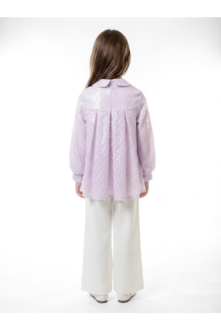 Xo Kids Kız Çocuk 2li Alt Üst Takım 5-10 Yaş 6110 Mor