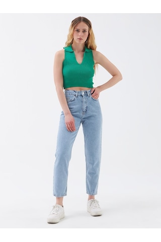 LOFT Long Crop Kadın Atlet Lf2031635 Q1.v1 Yeşil