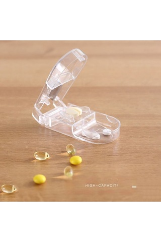 Yeiuyi7 Bir Haftalık Hap Kutusu Tablet Ayırıcı 3 Set Beyaz