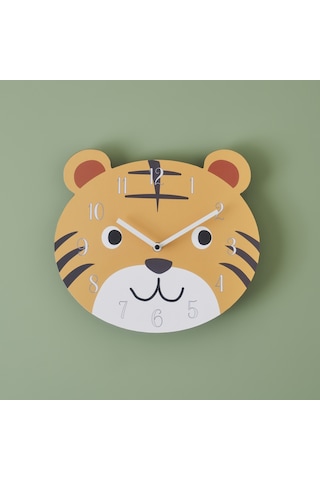 Bella Maison Tiger Çocuk Saati Turuncu 26 x 28 CM Turuncu
