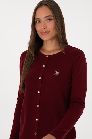 U.s. Polo Assn. Kadın Bordo Hırka Triko 50307737-vr014 Bordo