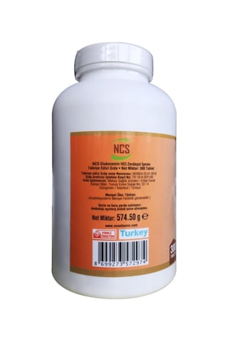 Glucosamine Chondroitin Msm Collagen Turmeric Root 300 Tablet