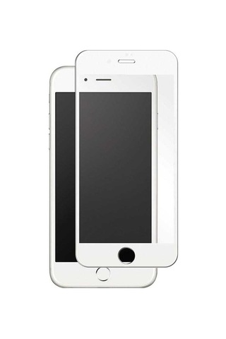 Apple Uyumlu iPhone 7 Plus Zore Fiber Nano Ekran Koruyucu-Beyaz