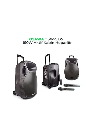 Osawa 9135 Gitar ve Mevlüthan Anfisi 2El Telsiz Mikr Hoparlör