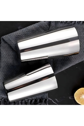 Boston Shaker Çelik 500 + 750 Ml Gri
