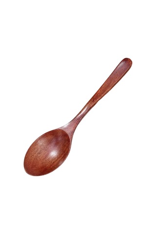 Yuntech01 1 Adet Nanmu Ahşap Kaşık - Uzun Saplı, Uçlu, 18.5x4 Cm, Doğal, Sağlıklı Ve Çevre Dost Mutfak Kaşığı