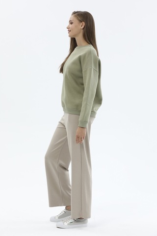 Kadın Sweatshirt 2424bs130836 Zeytin Yeşili