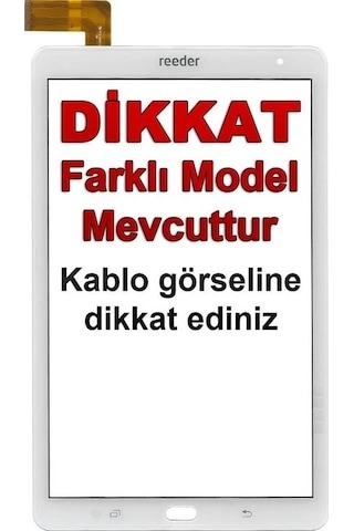 Reeder M10 Plus Dokunmatik Beyaz - Model 1