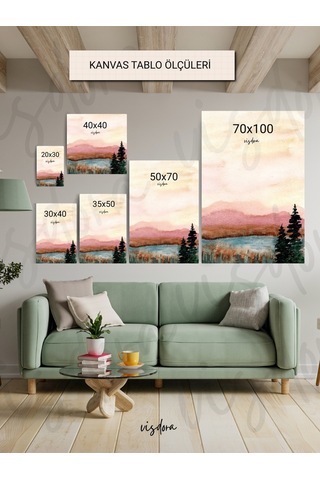 Kanvas Tablo Kişiye Özel Hediyelik Canvas Dekorasyon Ev Ofis Mutfak Duvar Hediye Fotoğraf