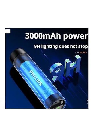 Philips Sfl2202 El Feneri L12x Siyah