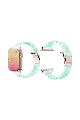 Apple Uyumlu Watch 10/11 42mm-38/40/41mm Kordon Taşlı Parlak İnce Flower Metal Bayanlar İçin Band 2/3/4/5/6/se/7/8/9