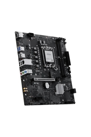 Msı Pro H810m-e Intel H810 Soket 1851 Ddr5 6400+ Oc Mhz Matx Aaaa18msı0010