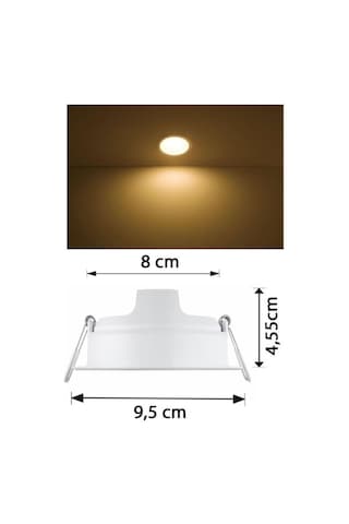 Philips 3,5W Led Spot Lamba Sarı Delik Çapı 80 Mm(311772245)
