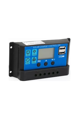 Exmork Güneş Enerjisi Şarj Kontrol Cihazı 20a 12v Veya 24v 95241037