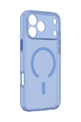 Apple iPhone Uyumlu 18 Pro Max Kılıf M-safe Özellikli Kamera Korumalı Amazingthing Minimal Lens Serisi Kapak Mavi