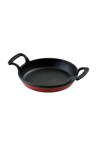 Sahan Lava Döküm 16 CM Kulplu Dışı Kırmızı