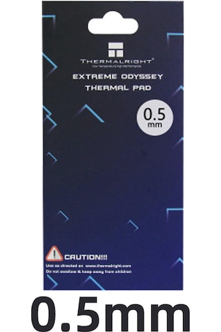 Homyl Silikon Termal Ped 12.8 W/mk Isı Direnci Pc Için Basit 0,5-mm