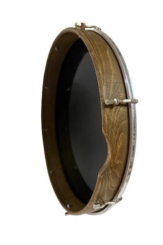 Mitello Bendir 46cm Ceviz Ağacı Kılıflı Dıştan Akortlu Profesyone