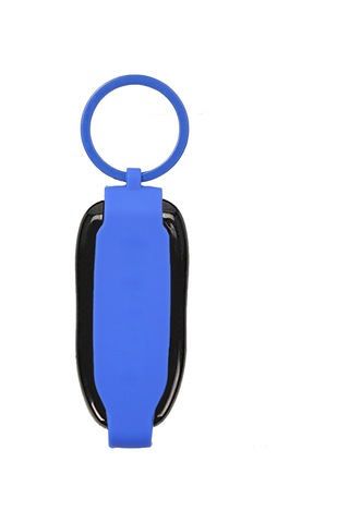 Wezone Tesla Model X Anahtarlık Kılıfı - Çizilmelere Karşı Koruma, Mavi Silikon Kasa