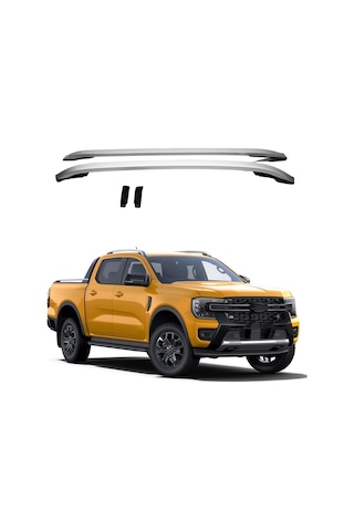 Ford Ranger T9 2023 Ve Sonrası Oem Tavan Çıtası Gri İthal