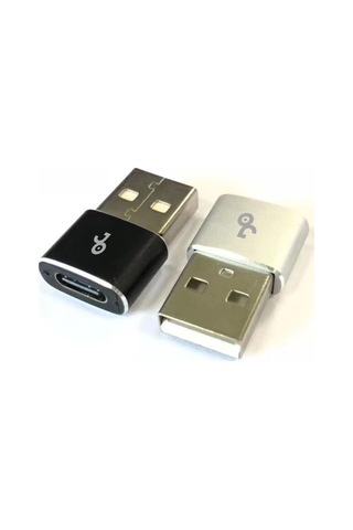 JOPUS   Usb To Type C Adapter  Sarj Çevirici Aparat JO-TY04 Siyah