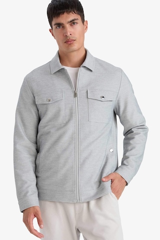 Defacto Slım Fıt Polo Yaka Mont D7533AX25SP Gri