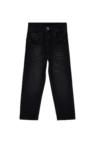 Civil Boys Basic Çizgili 6-9 Yaş Pantolon Kot - Gri Füme