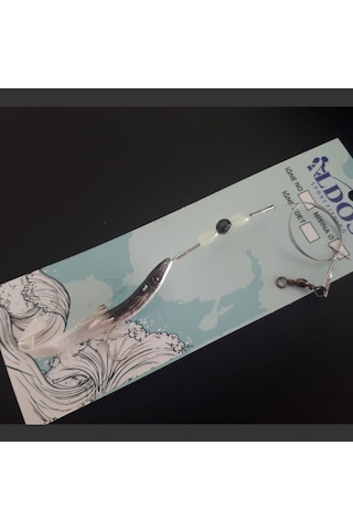 Levrek Lüfer Avcısı Çelik Telli Silikon Balık 6,5 Cm