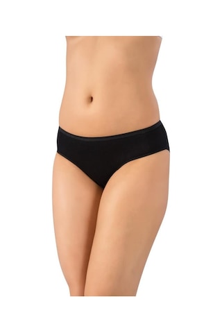 3 Lü Paket Lüx Drm Bayan Bambu Düşük Bel Bikini Külot Slip 3100